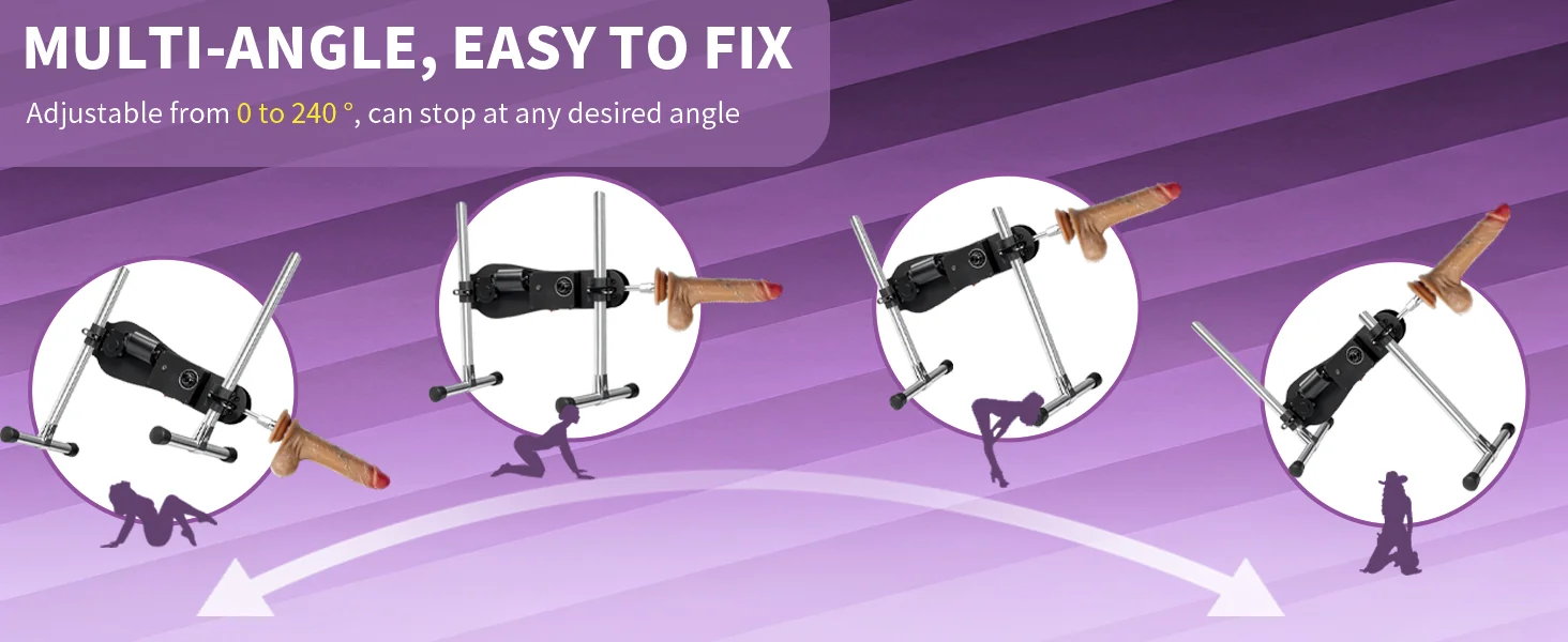 The Velqira COVE 240 degree adjustable angle for different positions